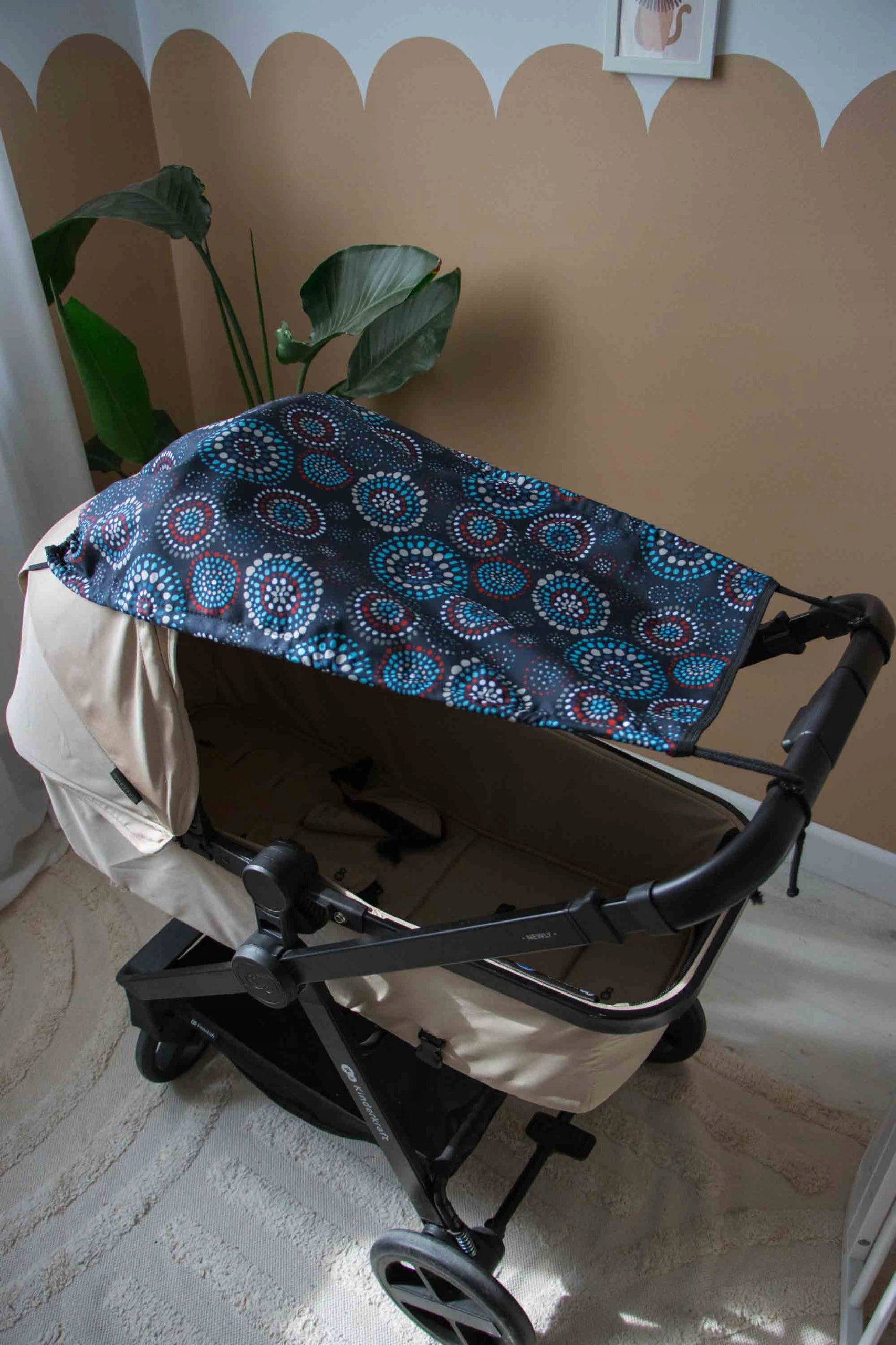 VISOR FOR STROLLER UV SUN VISOR WATERPROOF PROTECTION JUKKI Manufacturer code 5904506827473