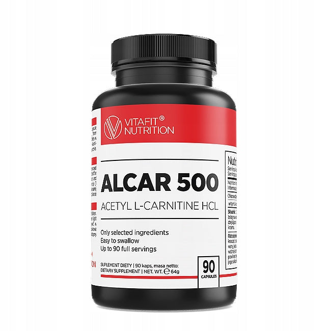 VITAFIT ALCAR 500 90 KAPS ALC ACETYL L-CARNITINE
