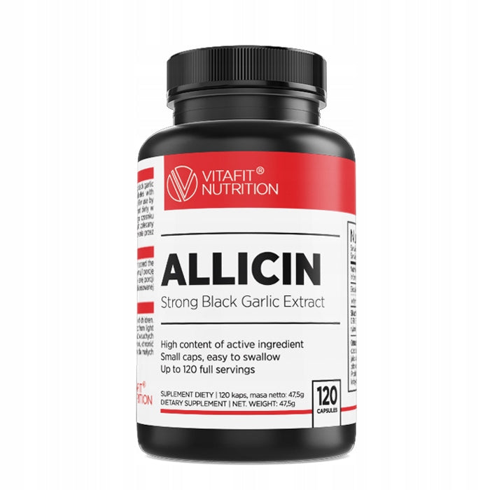 VITAFIT ALLICIN 120 KAP BLACK GARLIC STRONG EXTRAKT BLACK GARLIC ALLICIN