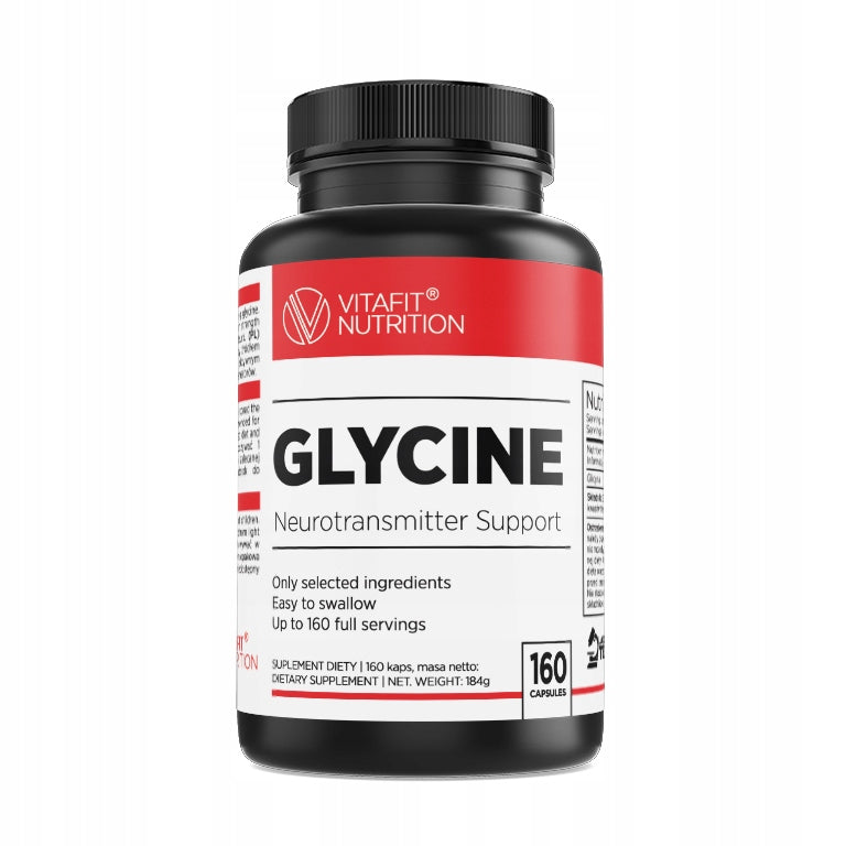 VITAFIT GLYCINE 1000MG 160 KAPS GLYCINE FALLING ASLEEP MEMORY ANXIETY SLEEP