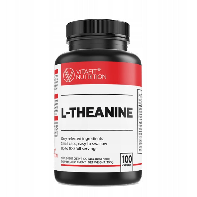 VITAFIT L-THEANINE 100 KAPS 200MG THEANINE RELAXATION PEACE OF MIND SLEEP