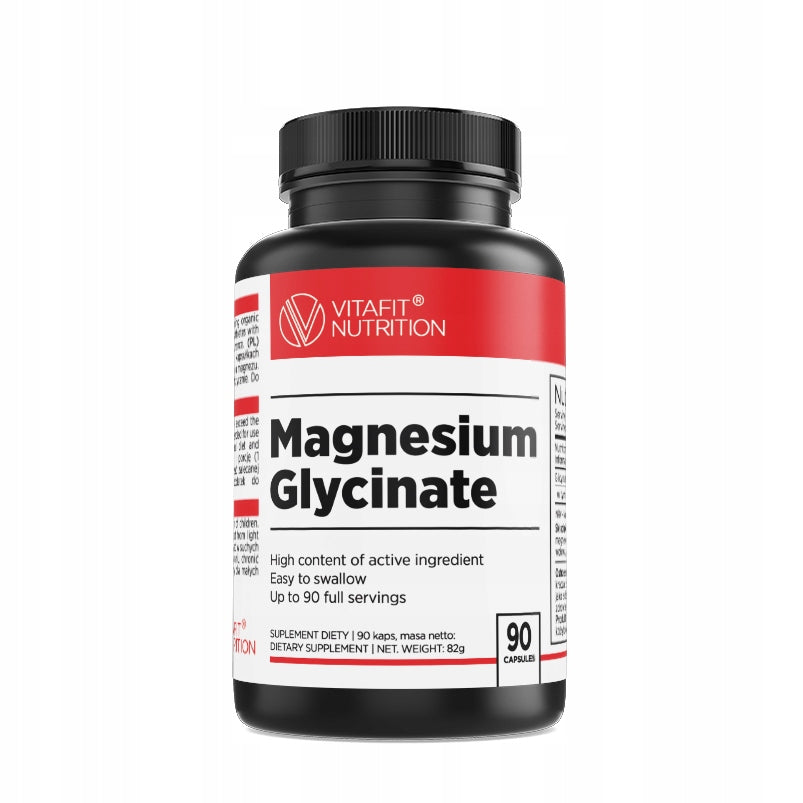 VITAFIT MAGNESIUM GLYCINATE 90 KAPS 750mg MAGNESIUM CHELAT DIGLYCINATE MAGNESIUM