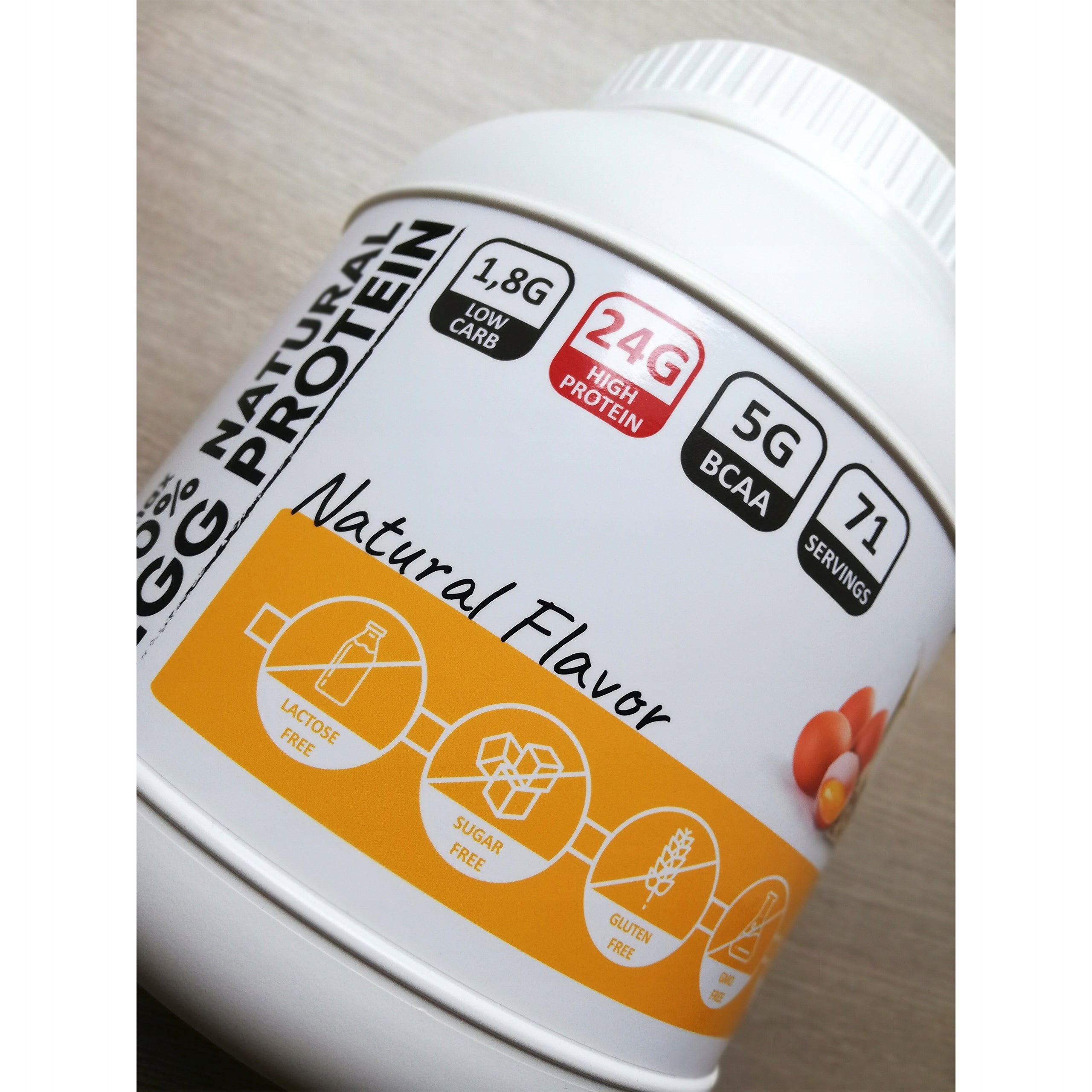 VITALMAX 100% NATURAL EGG PROTEIN 2000G EGG WHITE ALBUMIN PURE Expiration date at least six months from the date of purchase