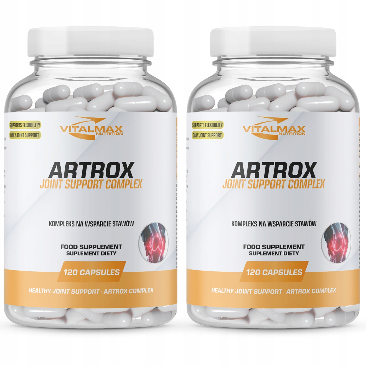 VITALMAX ARTROX 2x 120K FOR JOINTS COLLAGEN GLUCOSAMINE MSM HYALURONIC ACID