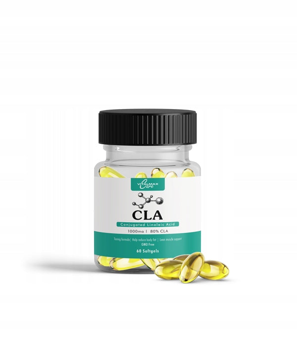 VITALMAX CLA 1000mg 60 SOFTGELS CONJUGATED LINOLEIC ACID FAT BURNER EAN (GTIN) 5904224885038