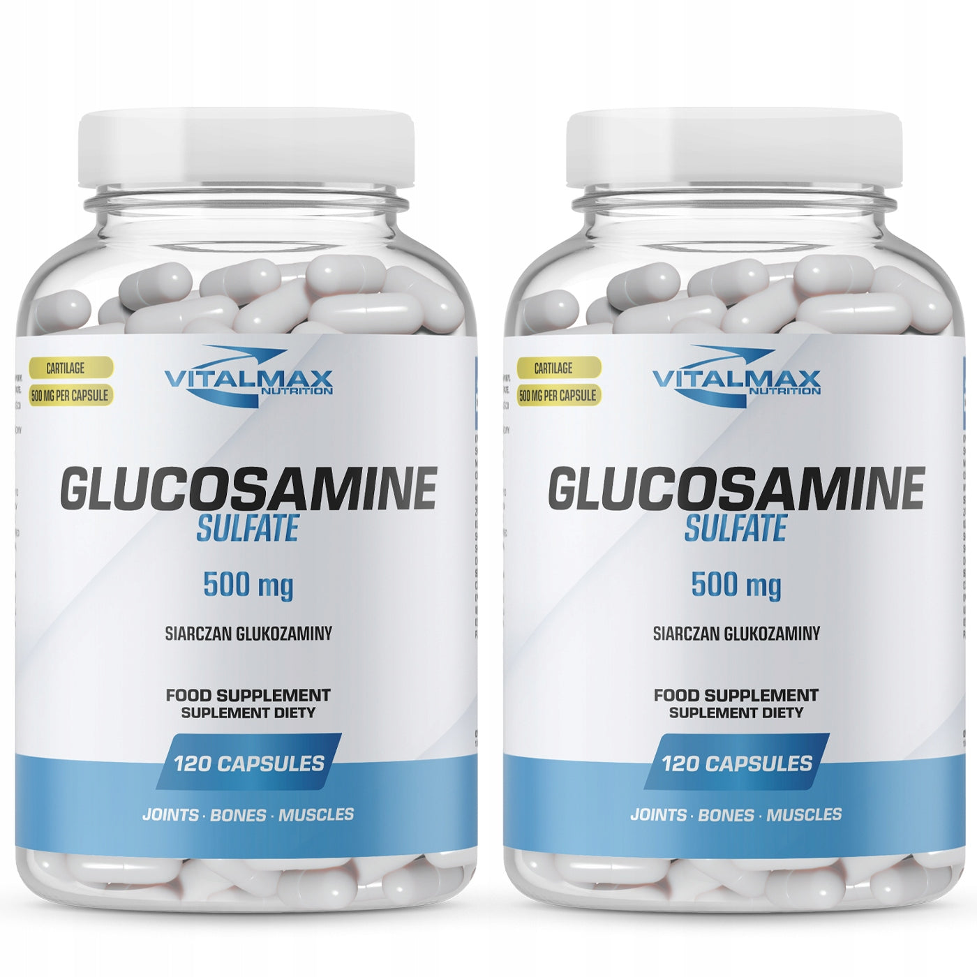 VITALMAX GLUCOSAMINE SULFATE 500mg 2x 120K GLUCOSAMINE SULFATE JOINTS