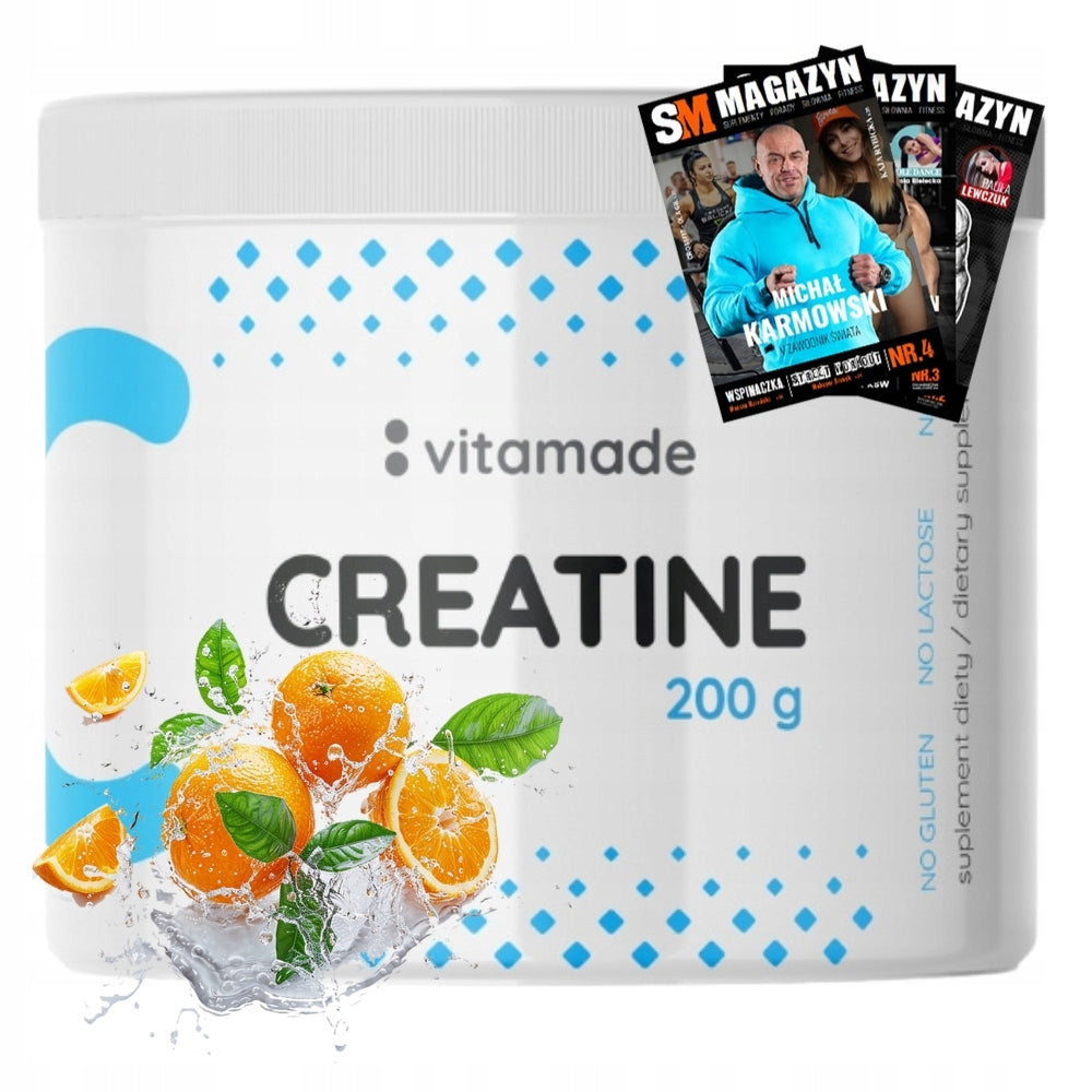 VITAMADE CREATINE MONOHYDRATE 200 g CREATINE MONOHYDRATE RECOVERY STRENGTH
