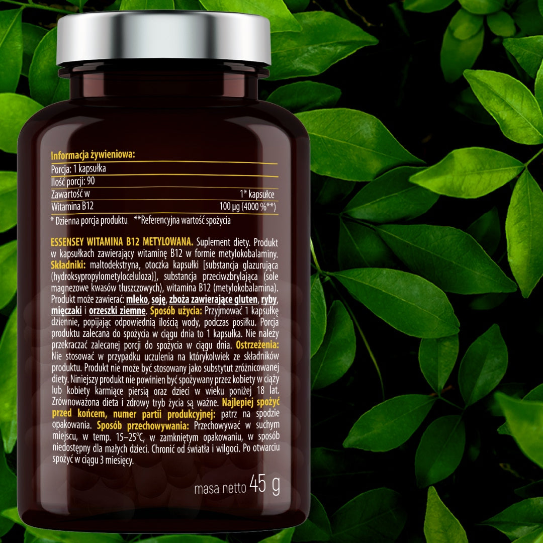 VITAMIN B12 Methylated Nervous System Blood Fatigue Mind Methylcobalamin Basic ingredient vitamin B12
