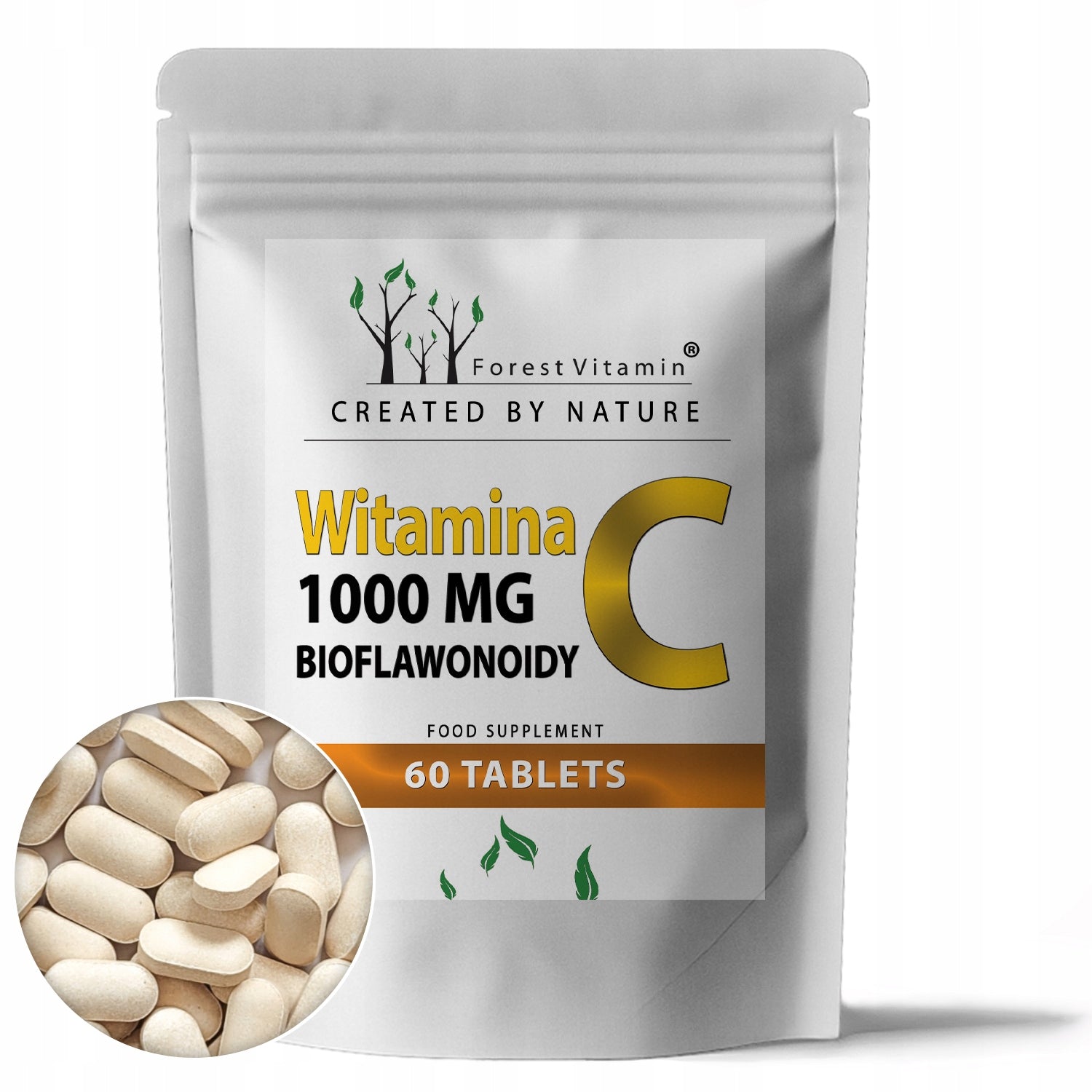 VITAMIN C 1000mg + BIOFLAVONOIDS 60 TAB STRONG IMMUNITY