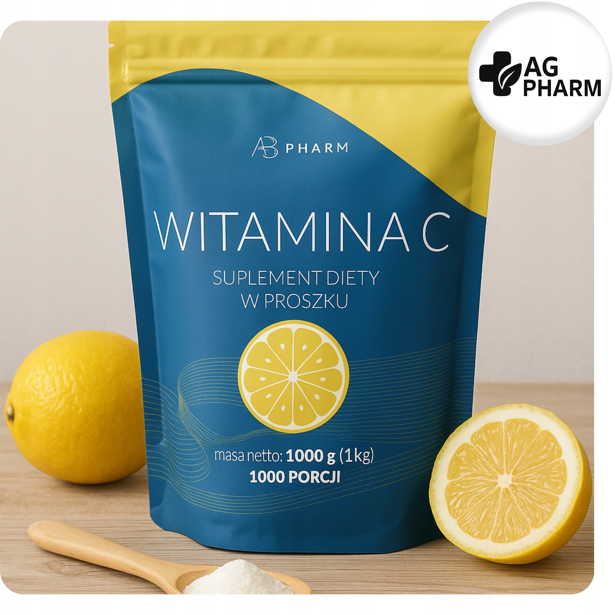 VITAMIN C 1kg L-ascorbic acid 100% without additives tested in labo. Brand no brand
