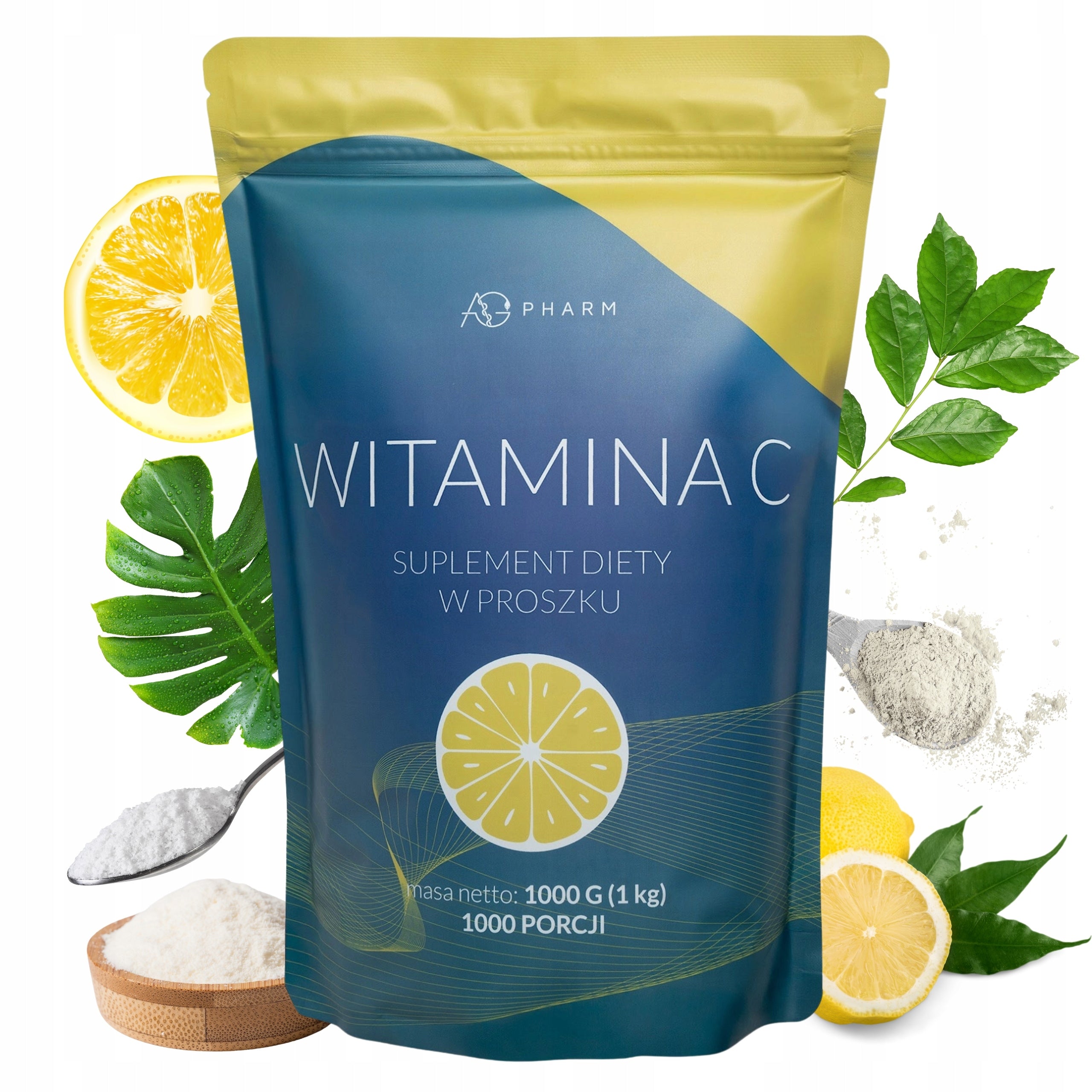 VITAMIN C 1kg L-ascorbic acid 100% without additives tested in labo. EAN (GTIN) 5907222190753