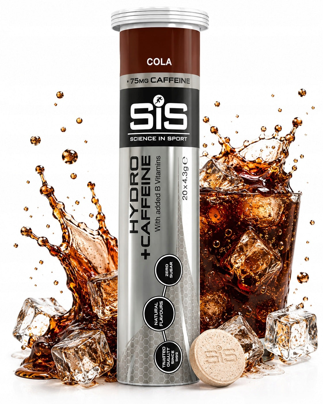 VITAMIN CAFFEINE HYDRO HYDRATION VITAMIN ELECTROLYTES POTASSIUM MAGNET SODIUM