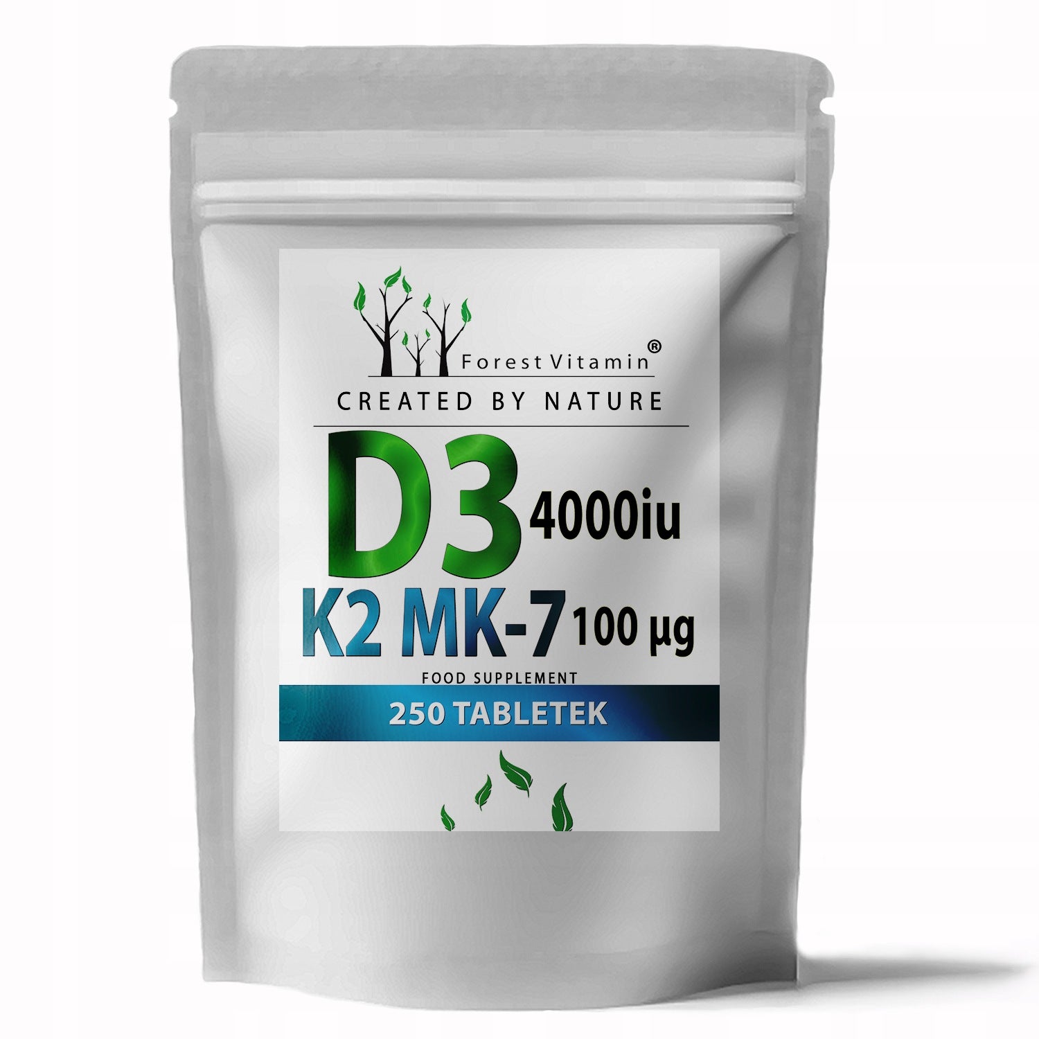 VITAMIN D3 4000 IU K2 MK-7 100 MCG FORTE COLECALCIFEROL FOREST VITAMIN Medical device no
