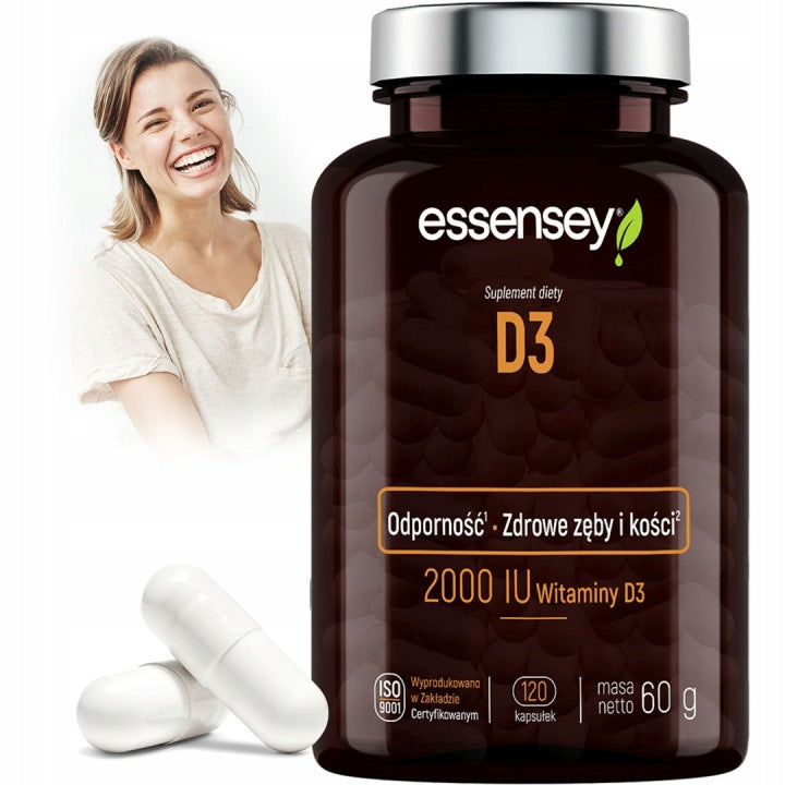 VITAMIN D3 FOR 120 DAYS HIGH PORTION 1000% RWS BONE MUSCLES TEETH IMMUNITY