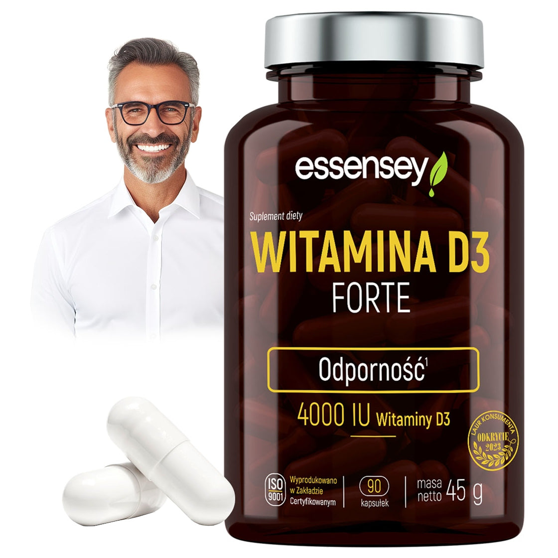 VITAMIN D3 FORTE 4000 IU IMMUNITY HEALTHY TEETH BONE MUSCLES VIT D VEGE