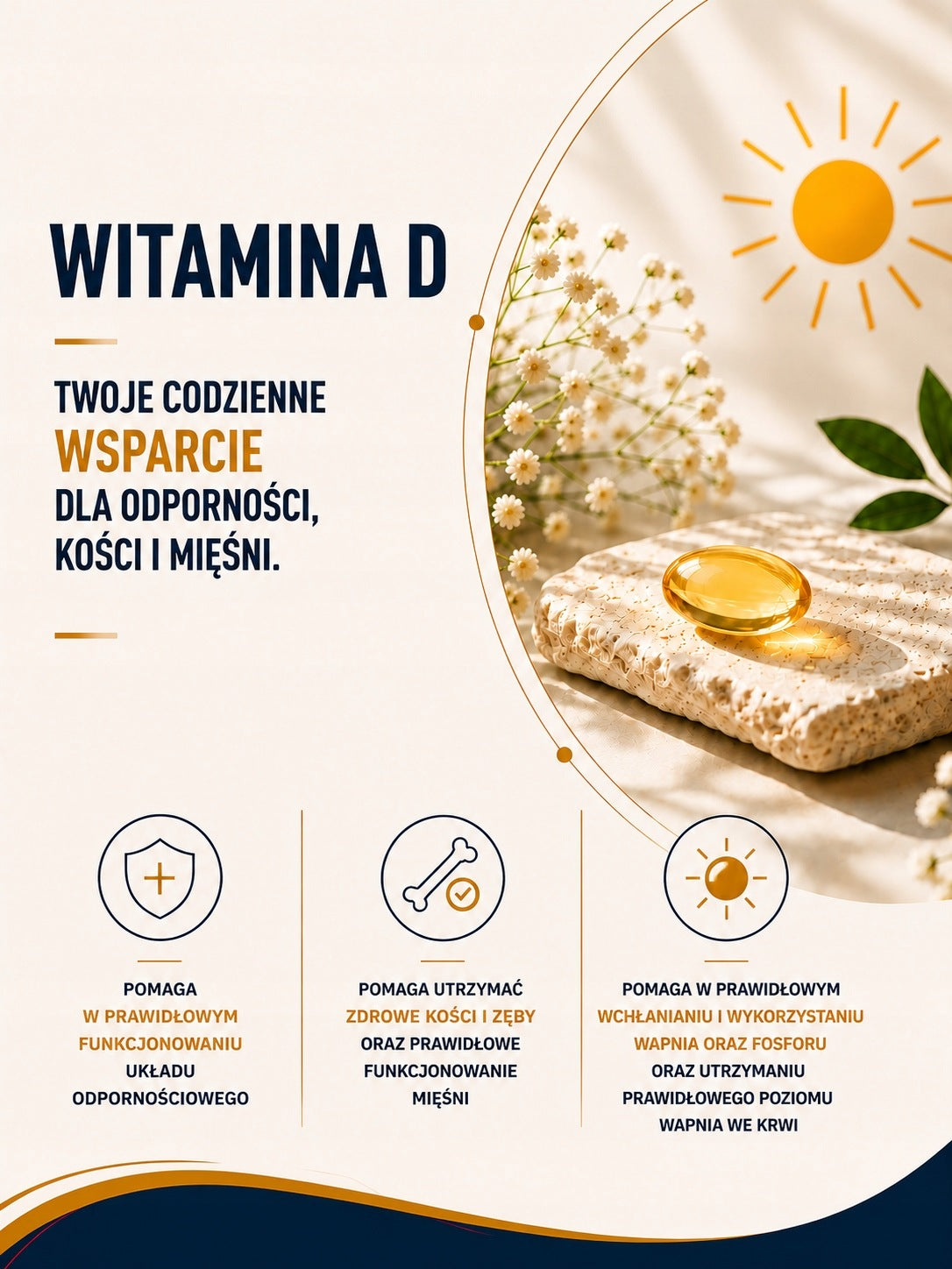 VITAMIN D3 FORTE 4000 IU IMMUNITY HEALTHY TEETH BONE MUSCLES WIT D 120 KAP Packaging status original