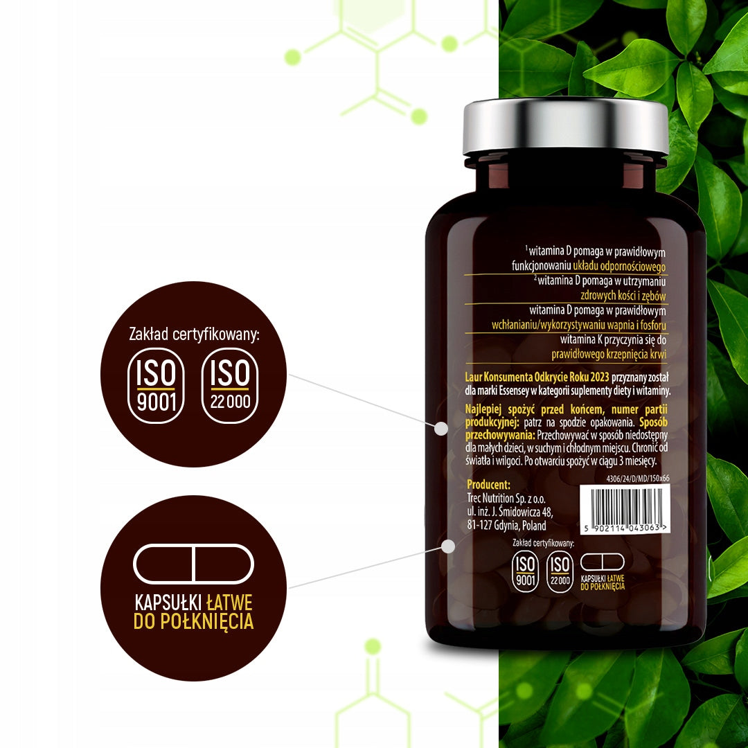 VITAMIN D3 K2 MK-7 In MCT Oil For Tooth Bone Resistance High Quality K2Mk7 Packaging status original