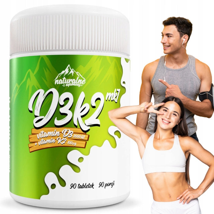 VITAMIN D3 K2 immunity vitality Natural Nutrition Vitamin D3 K2 90tab