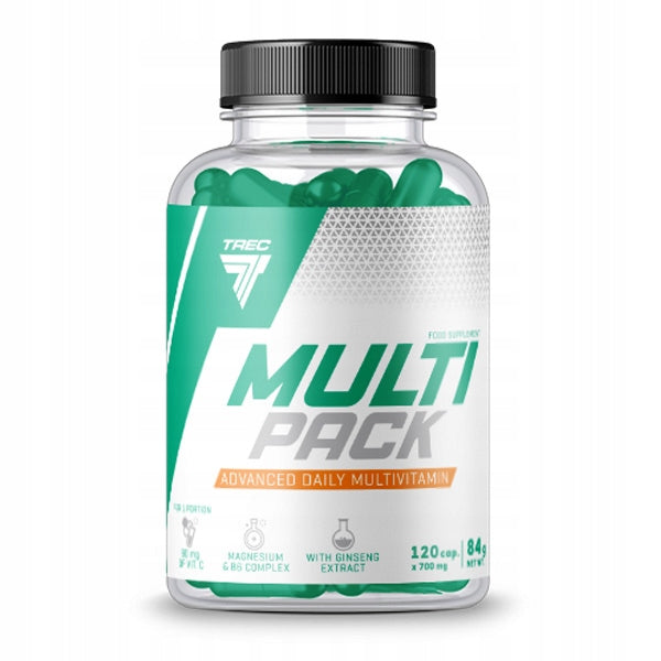 VITAMINS AND MINERALS Trec Vitality MULTIPACK 120 kaps COMPLEX FOR HEALTH Manufacturer code 5902114011758