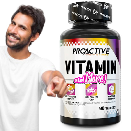 VITAMINS COMPLEX VITAMINS ProActive VIT-MIN & MORE 90tab