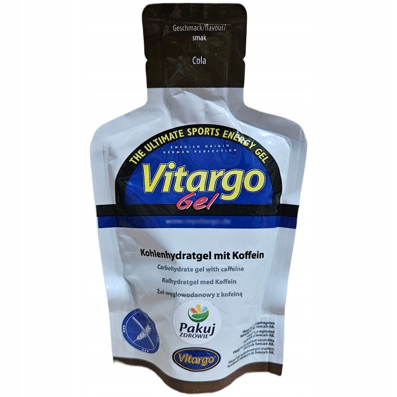 VITARGO Gel 45g cola Energy gel carbohydrates with caffeine Brand Vitargo