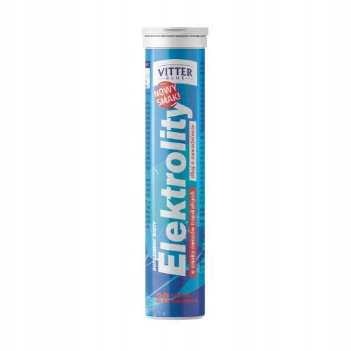 VITTER BLUE Tropical electrolytes x20 tabl.mus.