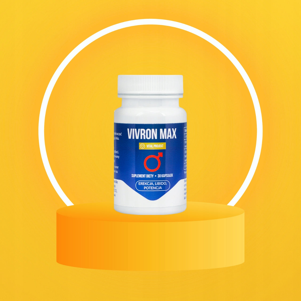 VIVRON MAX TESTOSTERONE BOOSTER ENHANCER POTENCY LIBIDO FATIGUE STRENGTH Packaging status original
