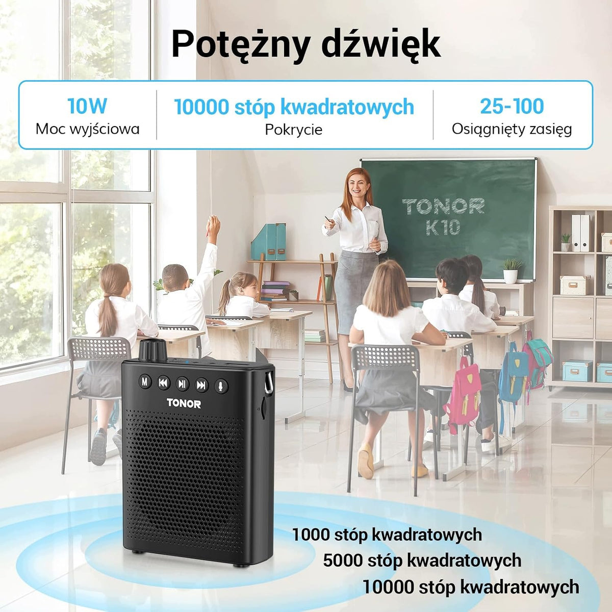 VOICE AMPLIFIER 10W BLUETOOTH MICROPHONE HEADPHONE TRAINER TEACHER Model other
