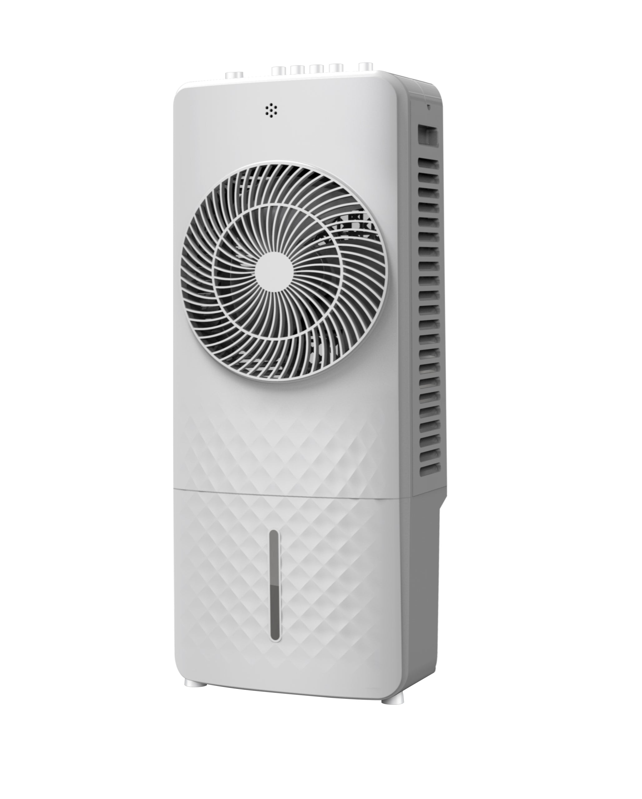 VOLTENO PORTABLE AIR CONDITIONER 5,5L 65W AIR COOLER – EFFICIENT COOLING Dominant color white