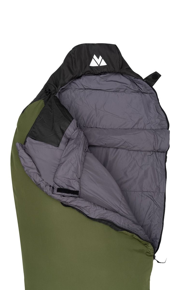 VOLVEN Superlight III Synthetic Sleeping Bag Olive Left Packaging status original