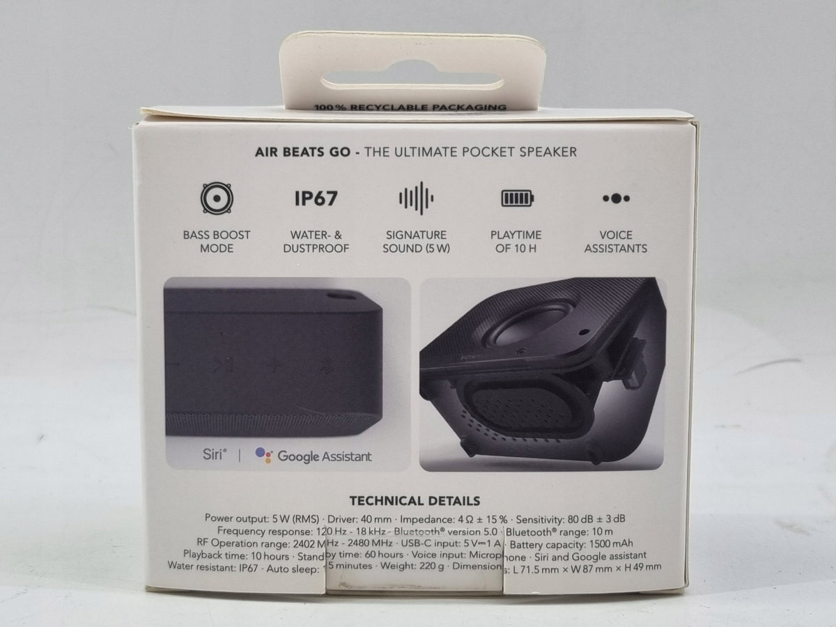 VONMAHLEN Air Beats GO Portable Wireless Bluetooth Speaker Manufacturer code 457lanyaminiyinxian