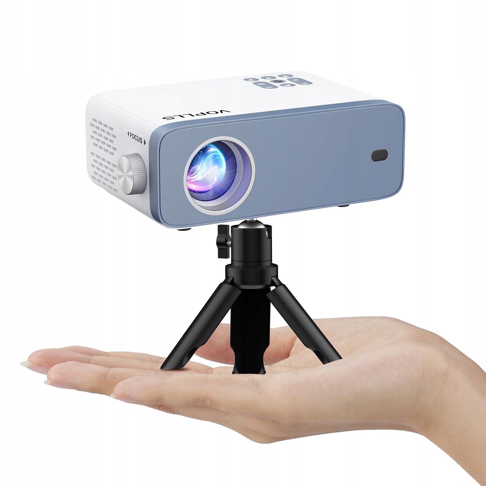 VOPLLS V3 HD Home Projector | Mini Cinema | HDMI USB