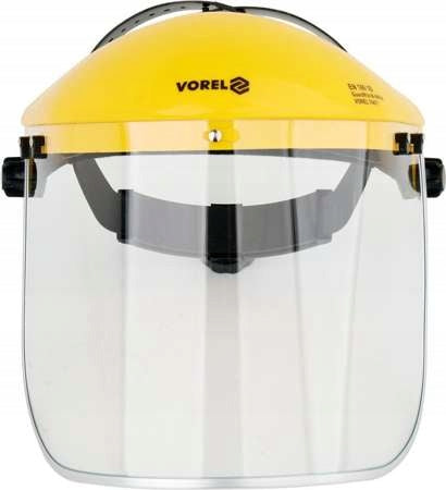 VOREL FACE SHIELD VISOR GLASS WITH HEADER Brand Vorel