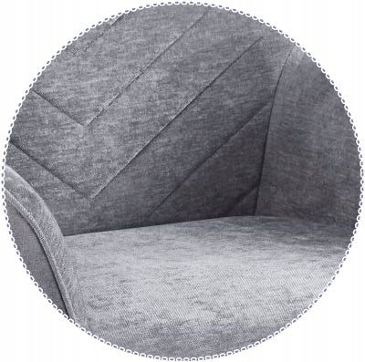 VORTEX Swivel Chair Grey Wind 89 Fabric Davis Swivel Seat Medical device no