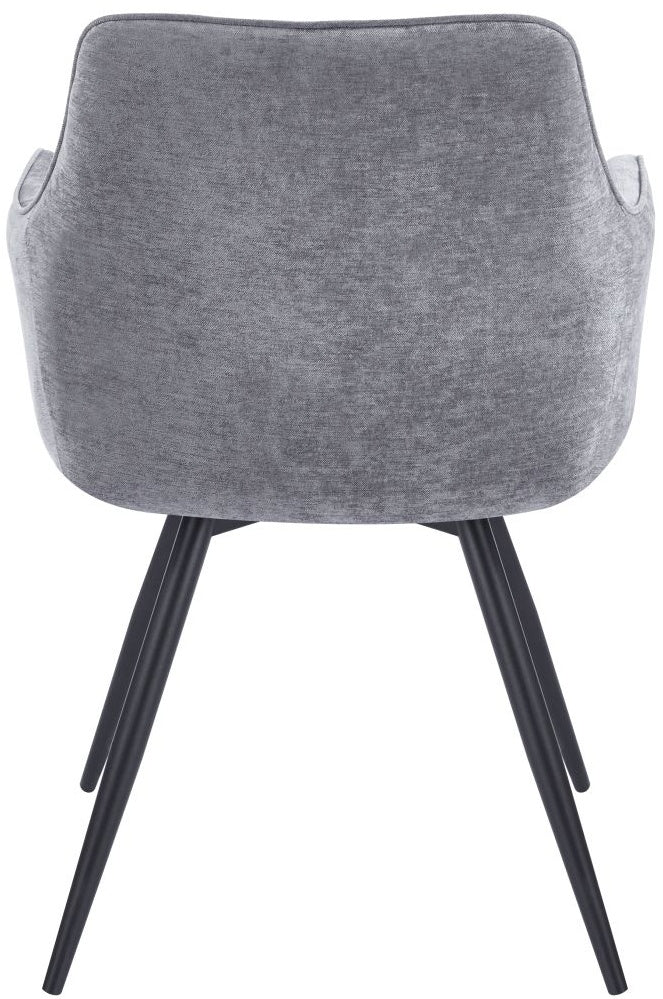 VORTEX Swivel Chair Grey Wind 89 Fabric Davis Swivel Seat