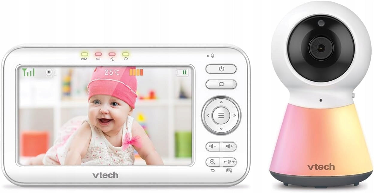 VTech VM5254 Baby Monitor with Camera LCD Screen 5" Night Vision