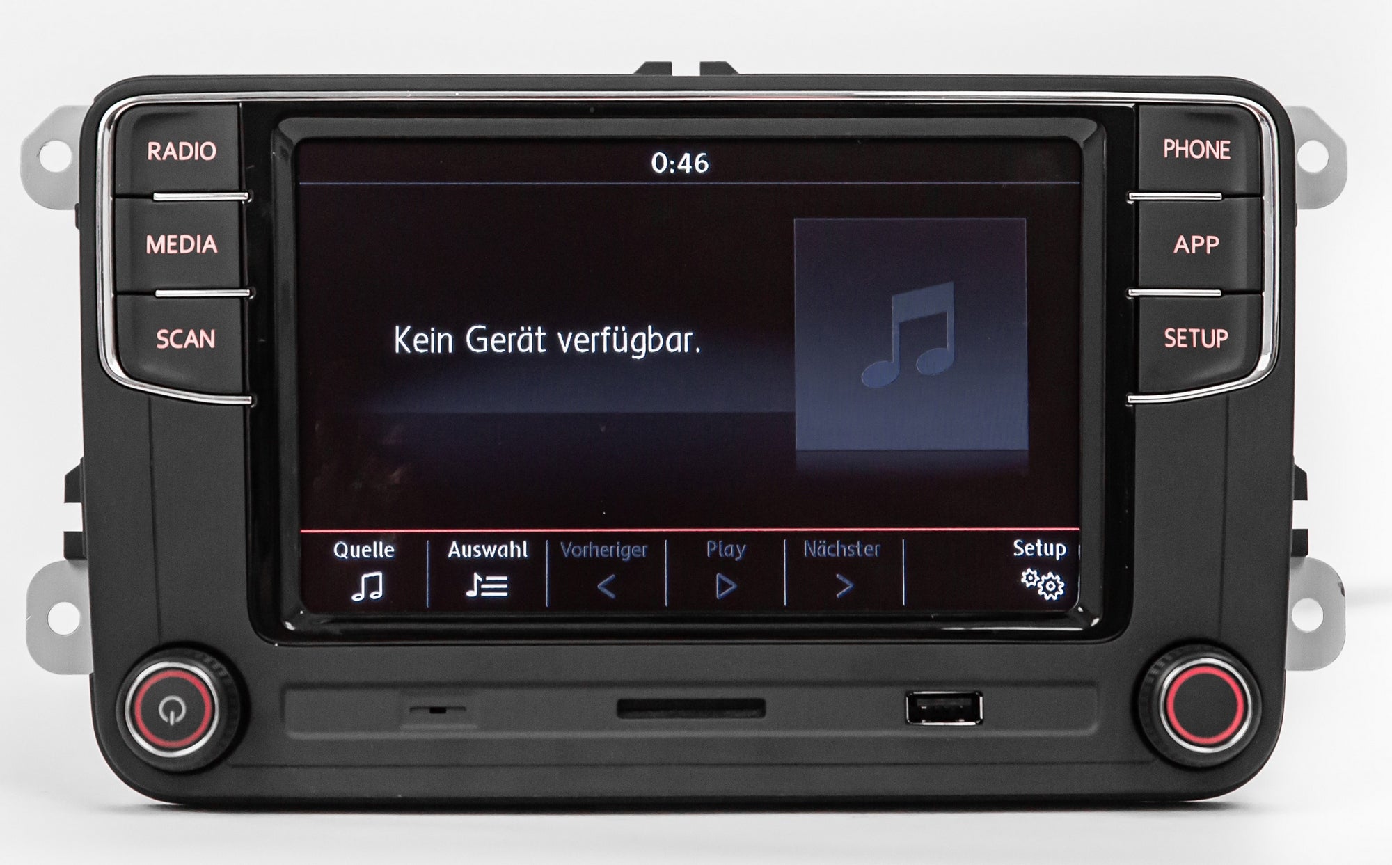 VW Radio RCD360 RCD330 przewodowe AndroidAuto CarPlay MirrorLink z OPS Manufacturer code 6972754928609