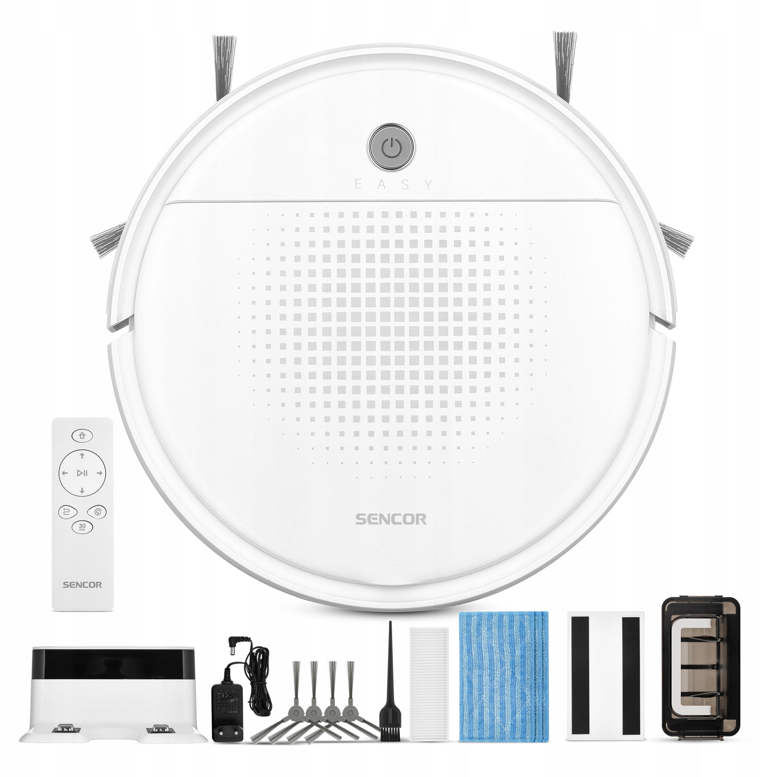 Vacuum Cleaner Automatic Robot Cleaning SENCOR SRV 1550WH HEPA White Manufacturer code 41019060