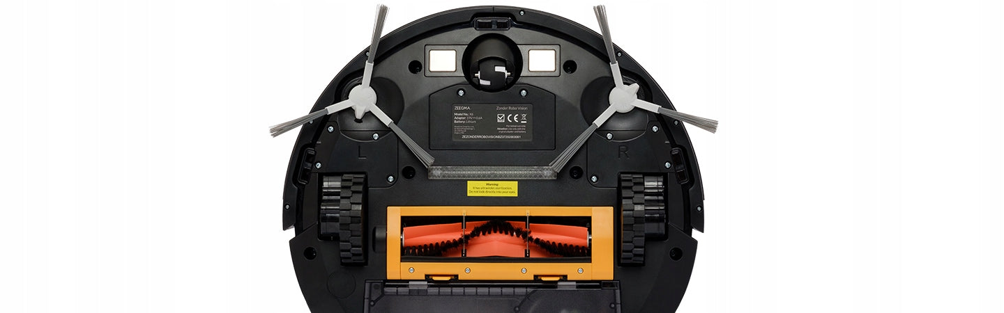 Vacuum Cleaner Robot Cleaning Zeegma Zonder Robo Vision black HEPA Filter MOP Manufacturer code ZE-ZONDER ROBO VISION