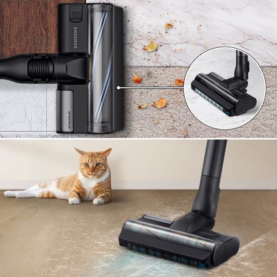 Vacuum Cleaner SAMSUNG Jet Plus Pro Extra VS20B95973WGE Model Bespoke Jet plus VS20B95973W/GE