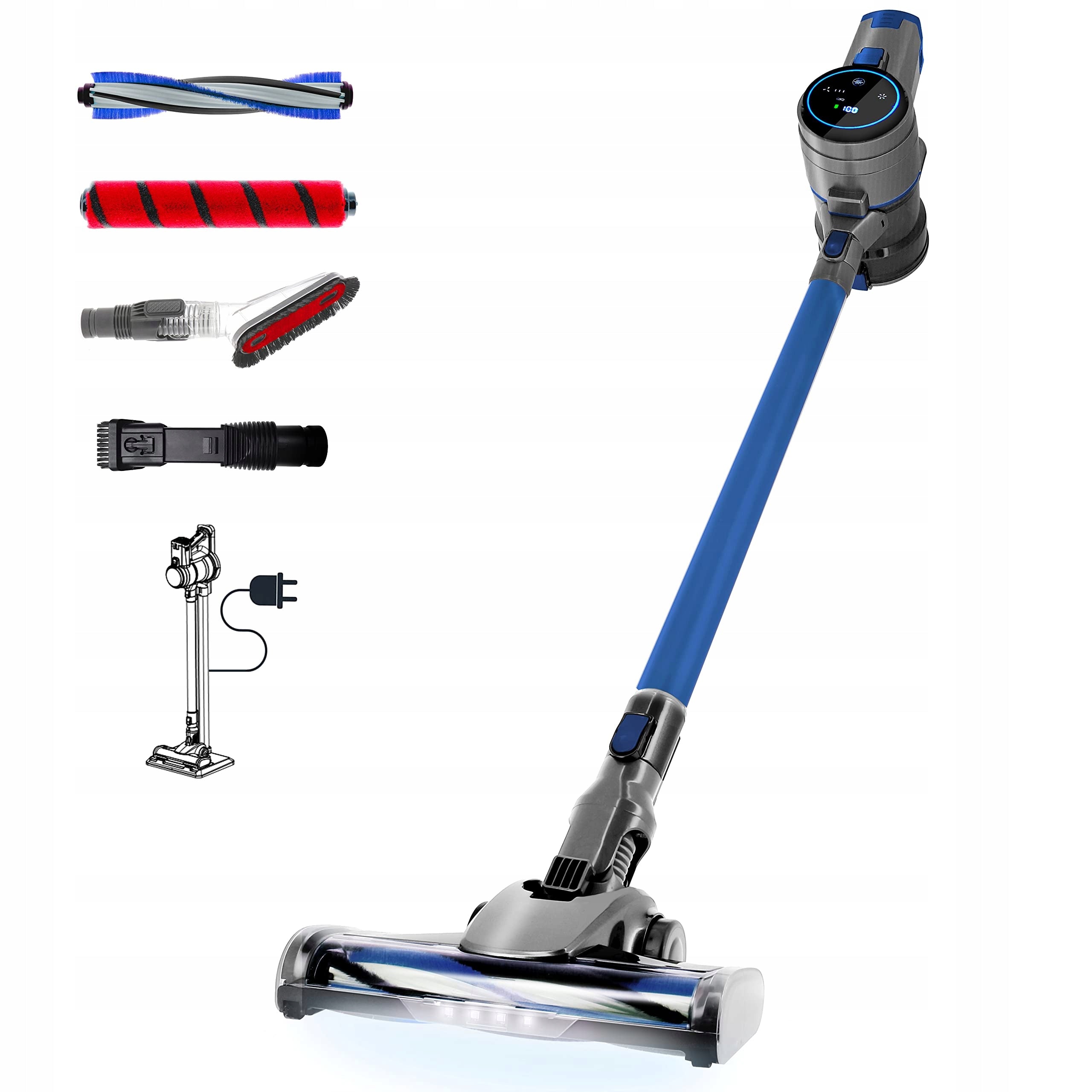 Vacuum Cleaner Vertical Cleaning Robot ezicom EZIclean Cyclomax R410