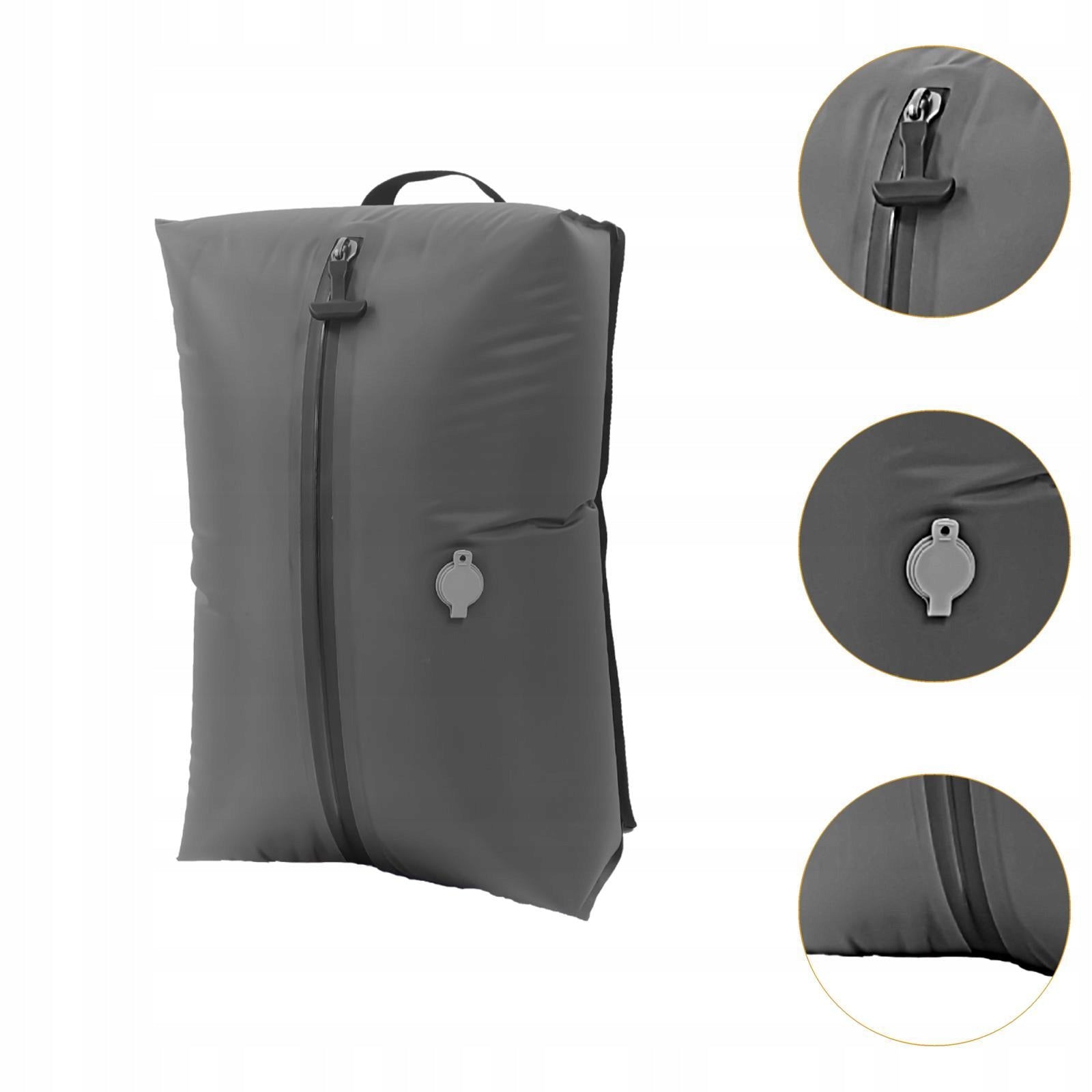 Vacuum Compression Bag No Pump for Luggage and Suitcase without Window Product height 14 cm
