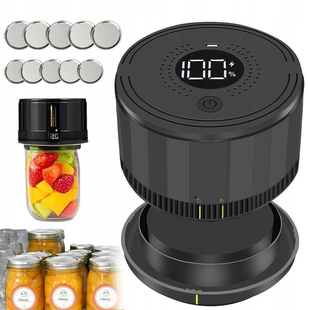 Vacuum Sealing Jar Set for Jars 84mm 67mm Simple Operation