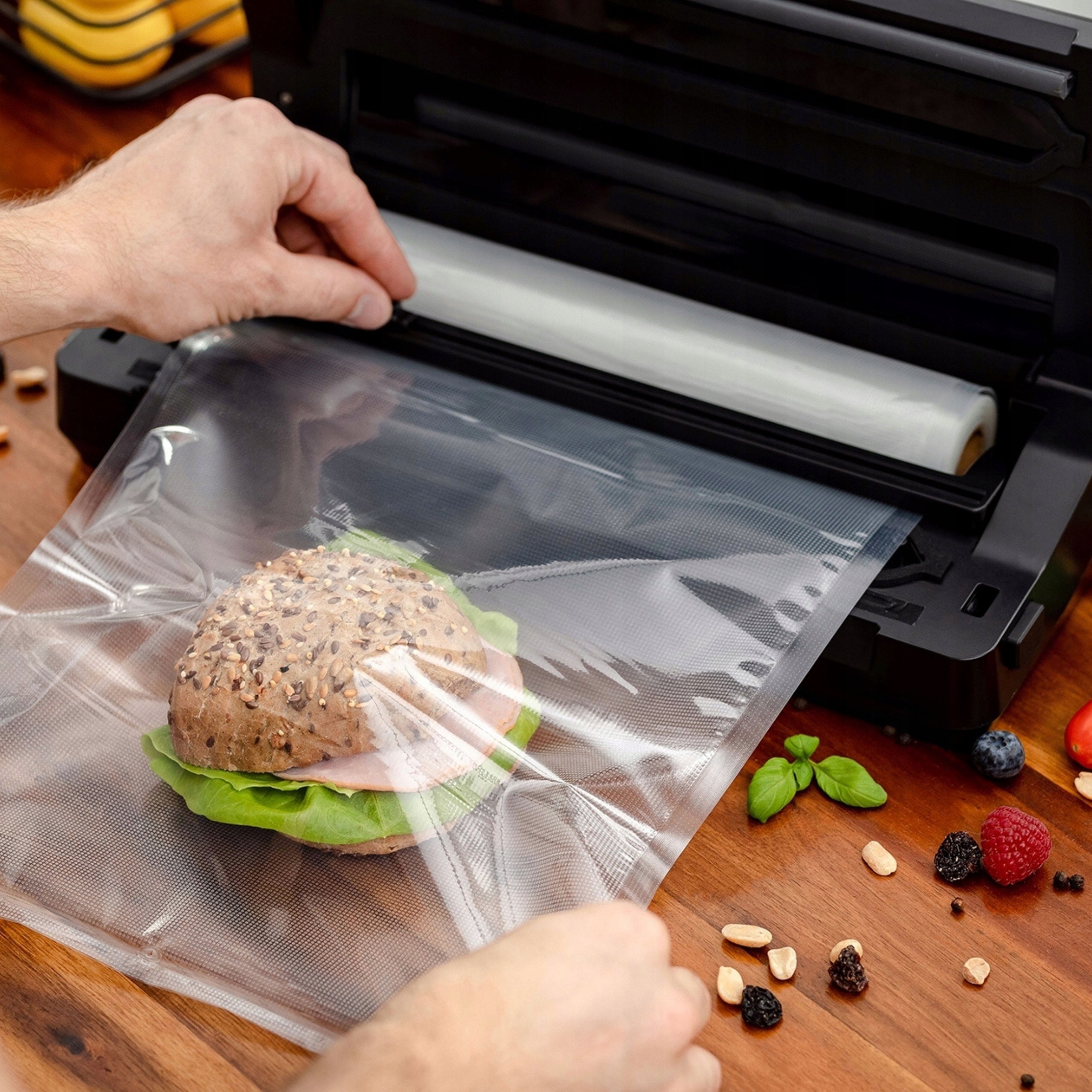 Vacuum Welding Guillotine Storage Box Multifunctional 5in1 Silver Grey 130W EAN (GTIN) 5906892117350