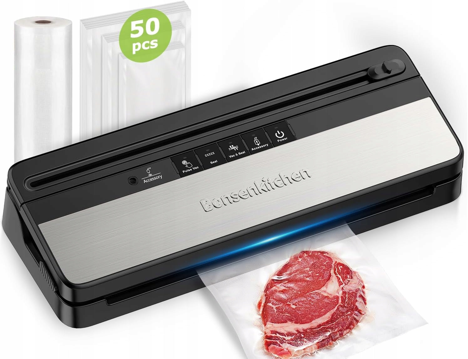 Vacuum Welding Machine VS3016 Fast Food Packing Machine 50 Bags