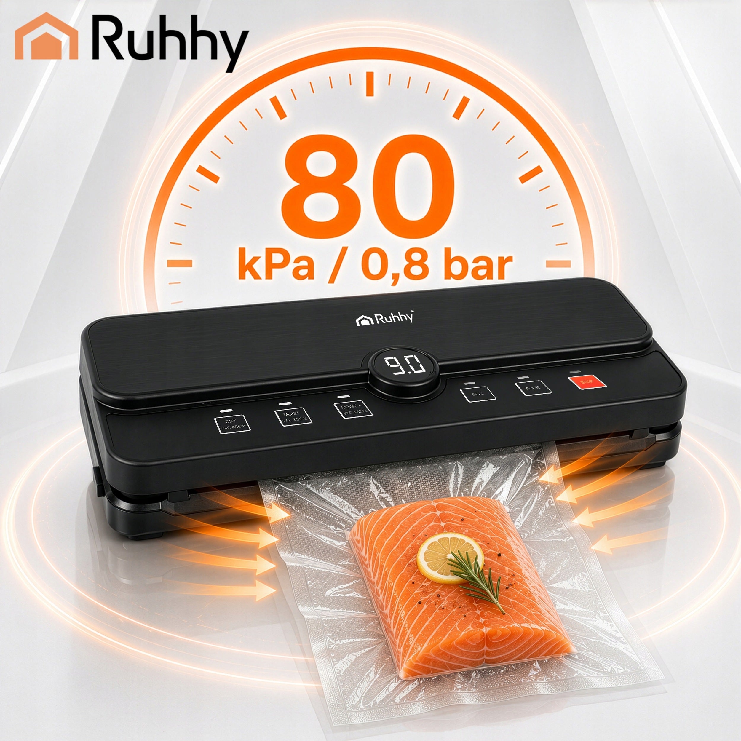 Vacuum Welding Machine for Food Automatic Packing Machine 30cm Express 19s Packaging status original