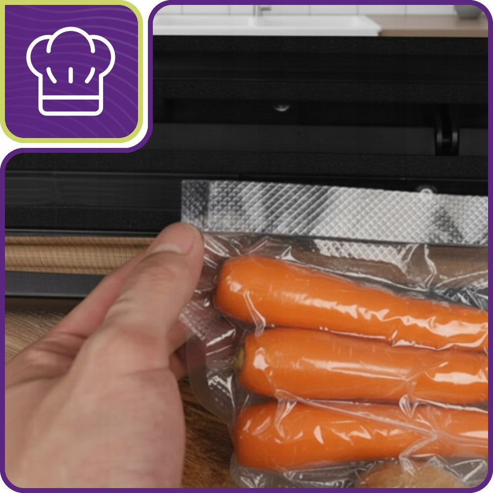 Vacuum Welding Machine for Food Packing Machine 90W Modes Strong Foil Manufacturer code ZGRZEWARKA PRÓŻNIOWA CZARNA