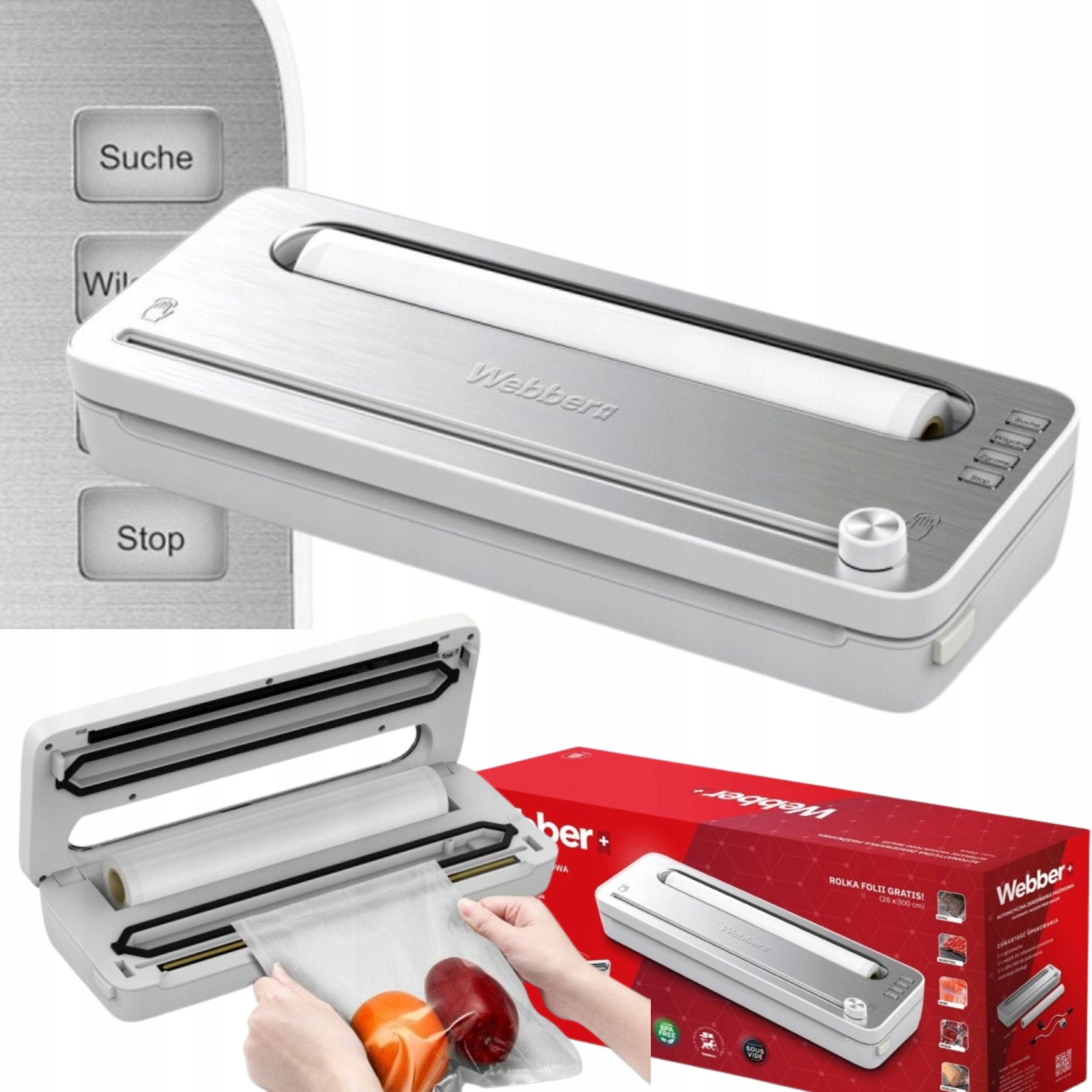 Vacuum Welding Machine for Food Packing Machine Foil 120W Sous Vide Stopper Hose