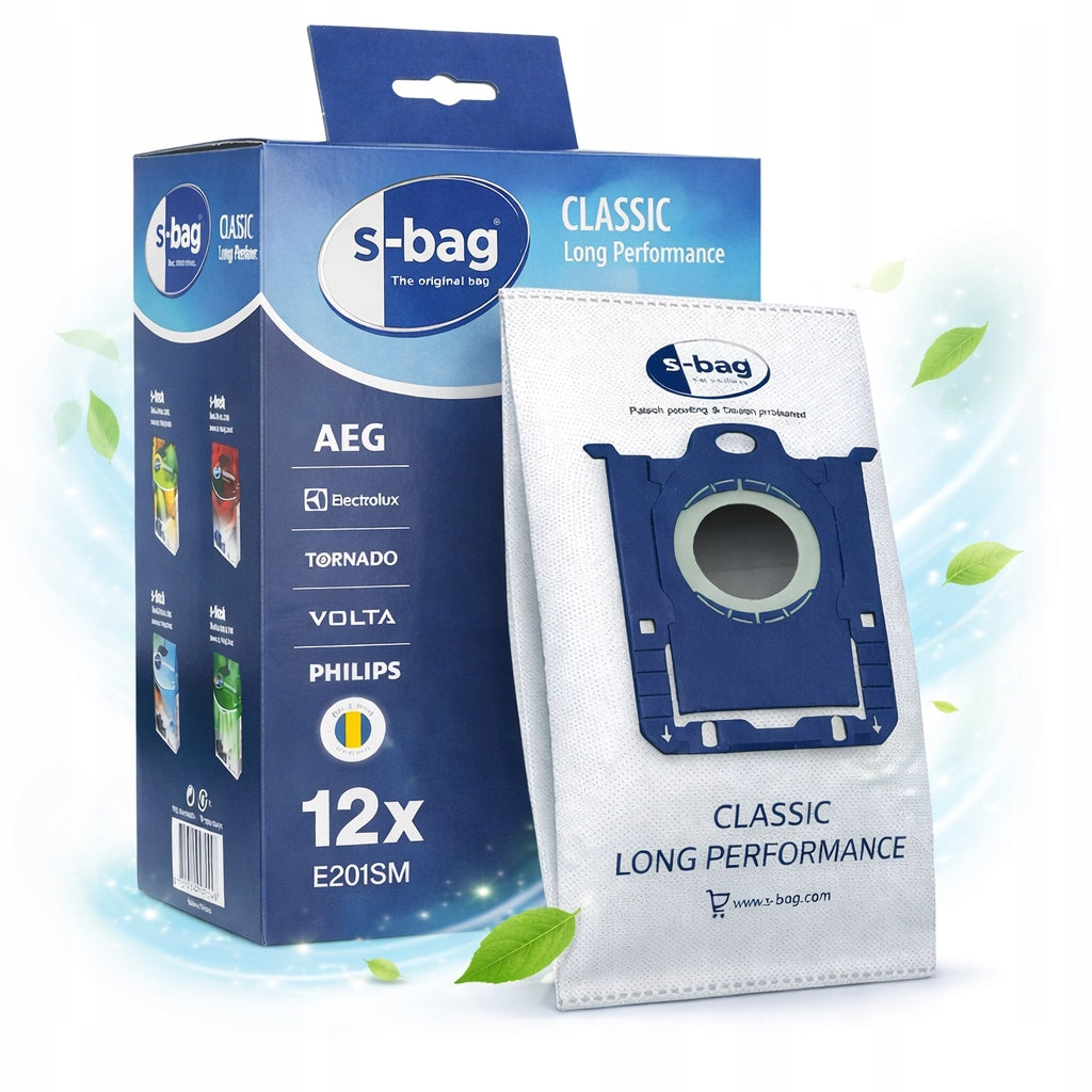 Vacuum cleaner bags ELECTROLUX Easy Go S-BAG 12x Packaging status original