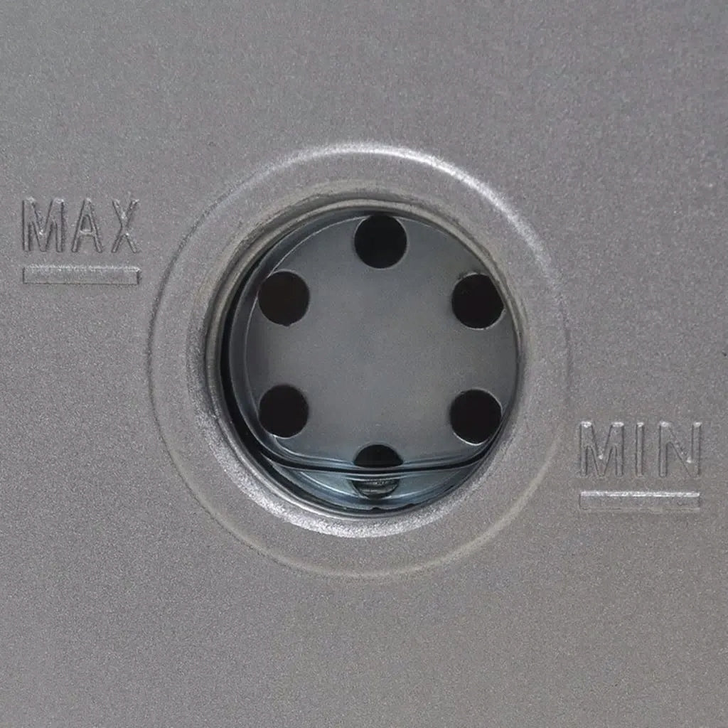 Vacuum pump for air conditioning with meter set Dominant color silver/gray